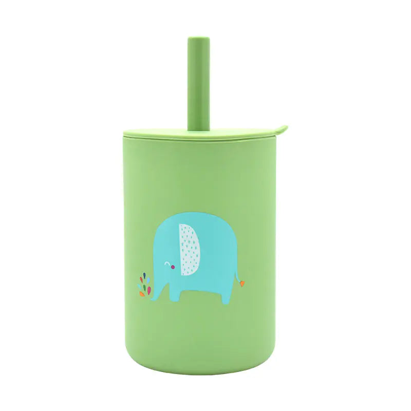 Leak proof Silicone Drinking Cup for Babies and Children